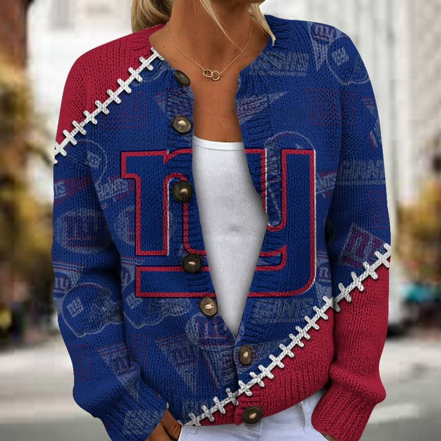 NFL x NYG Women cardigan sweater V1 NAK TXP