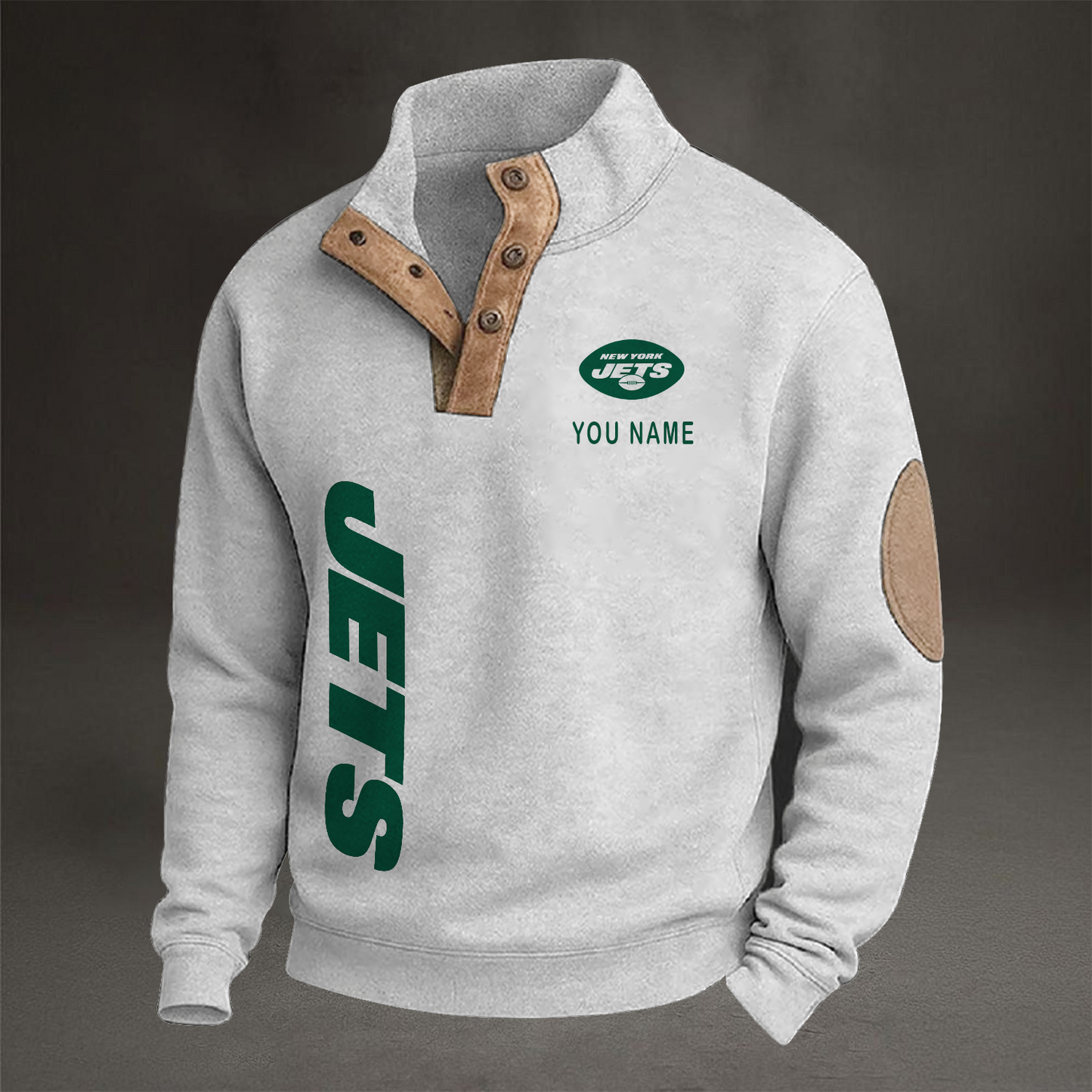 NFL x NYJ Casual Rugby Print Sweatshirt V1 NAK THUONGNH