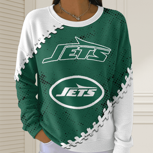 NFL x NYJ Lace-Up Star Sweatshirt V1 NAK NHT