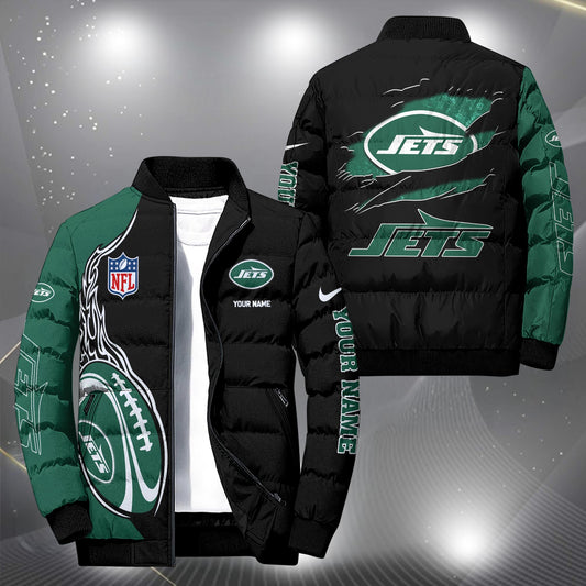 NFL x NYJ Personalized Puffer Jacket HLP