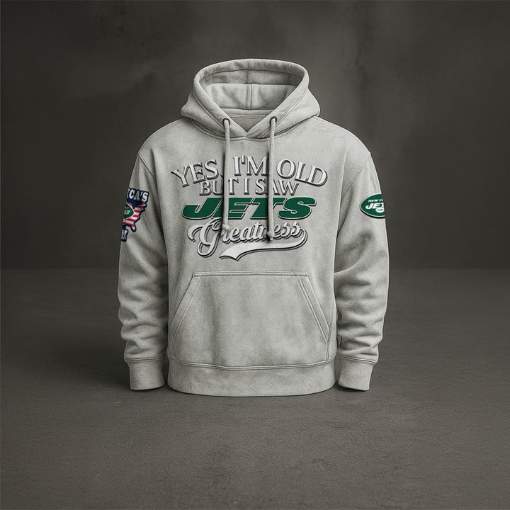 NFL x NYJ Retro Style Hoodie V1 NAK