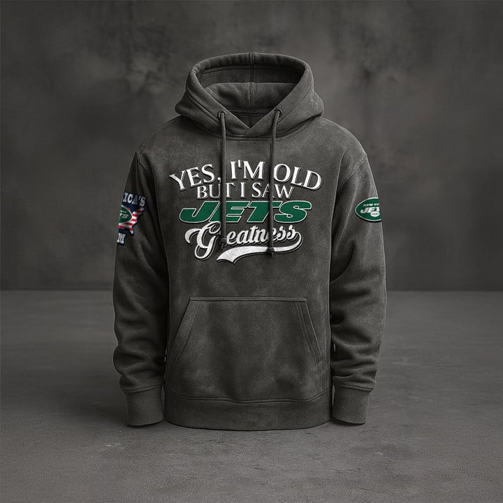 NFL x NYJ Retro Style Hoodie V1 NAK