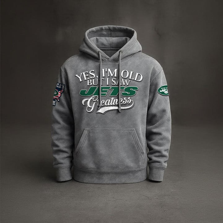 NFL x NYJ Retro Style Hoodie V1 NAK