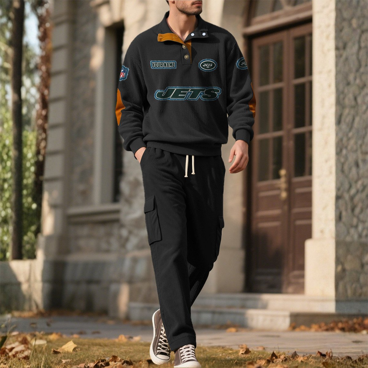 NFL x NYJ Team Classic Sportswear Cord Sweatshirt V1 NAK