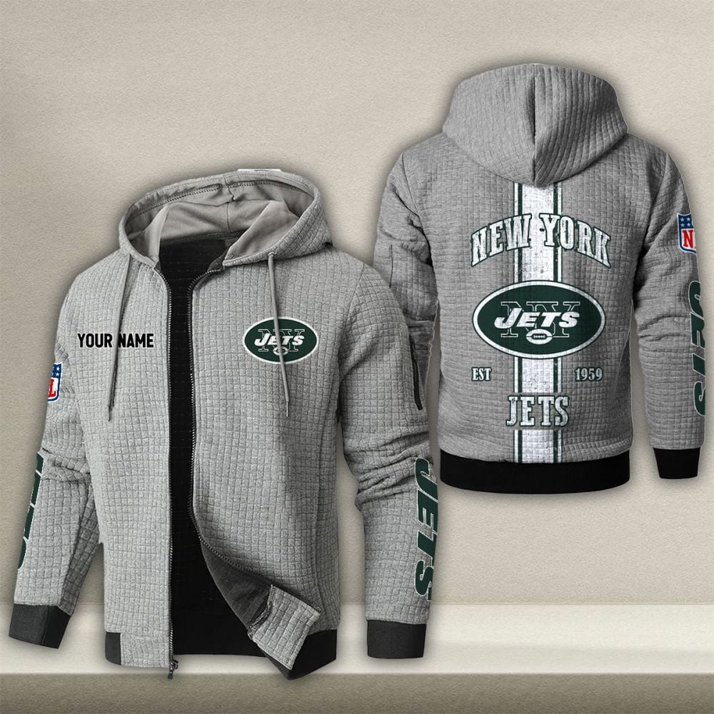 NFL x NYJ Waffle Zip Hoodie HLP