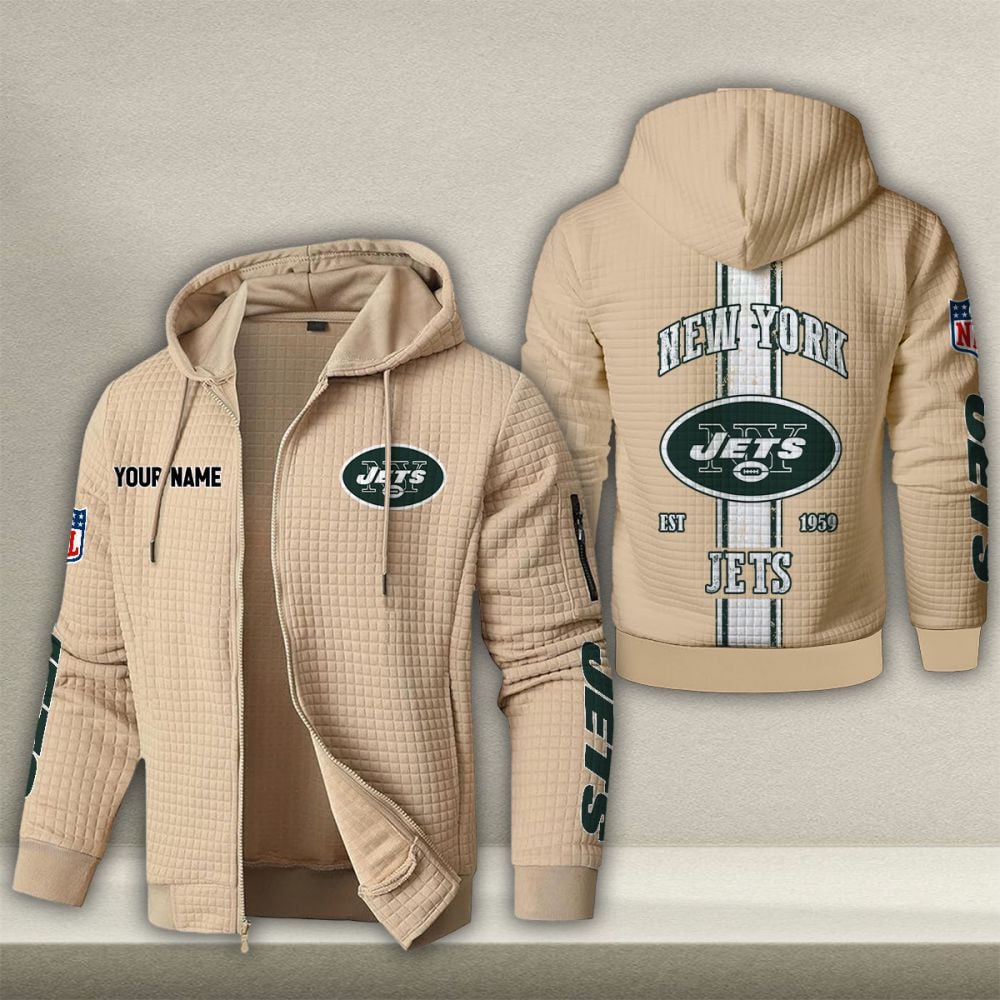 NFL x NYJ Waffle Zip Hoodie HLP