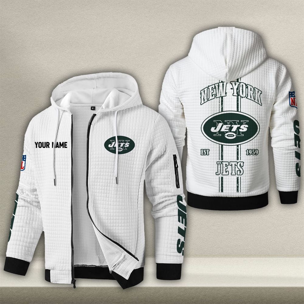 NFL x NYJ Waffle Zip Hoodie HLP