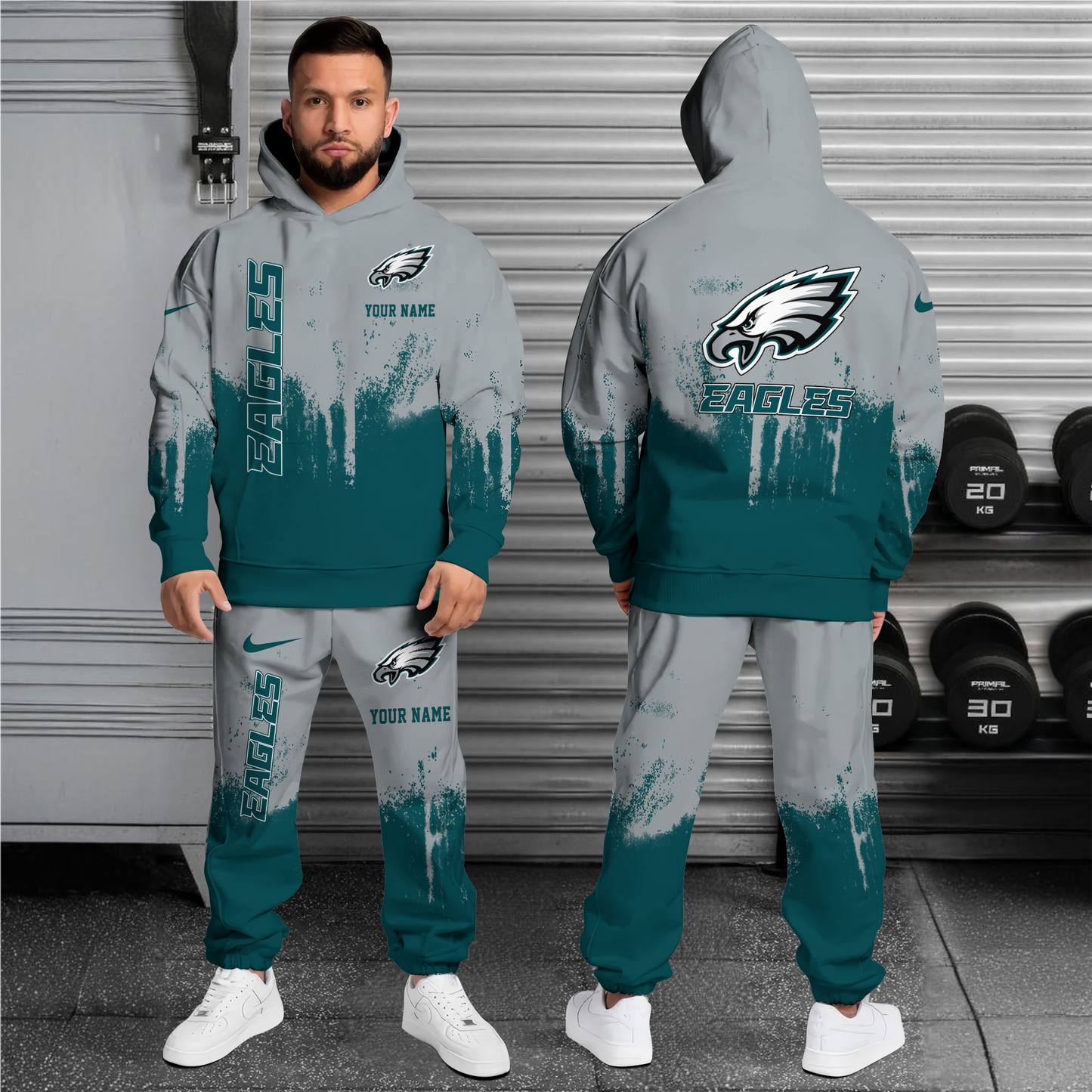 NFL x PE Combo Hoodie And Sweatpants V1 NAK NHT