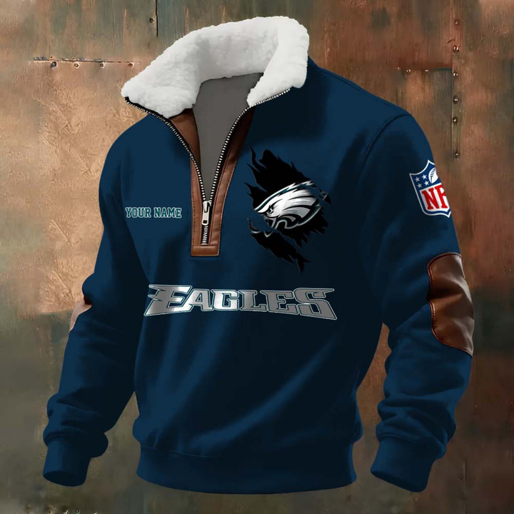 NFL x PE Fur Collar Sweatshirt V1 NAK