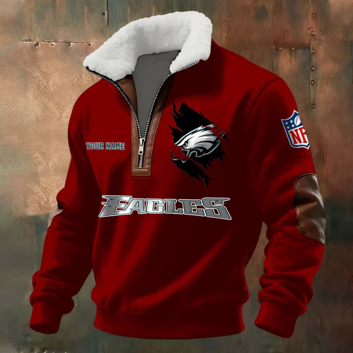 NFL x PE Fur Collar Sweatshirt V1 NAK