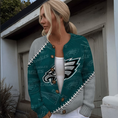 NFL x PE Women cardigan sweater V1 NAK TXP