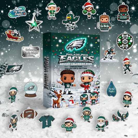 NFL x PHI 2025 Christmas Personalized Advent Calendar HLP HLPHUONG