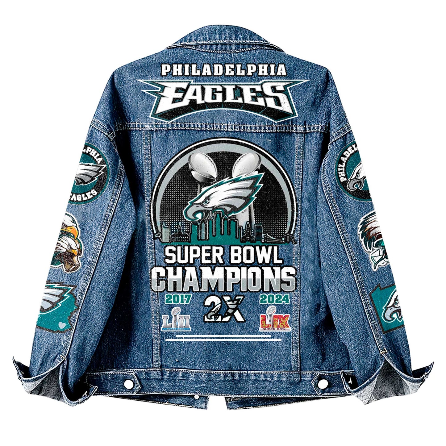 NFL x PHI Champions  Denim Jacket HLP