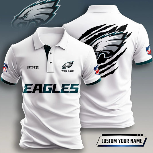 NFL x PHI Est Personalized Polo Shirt HLP