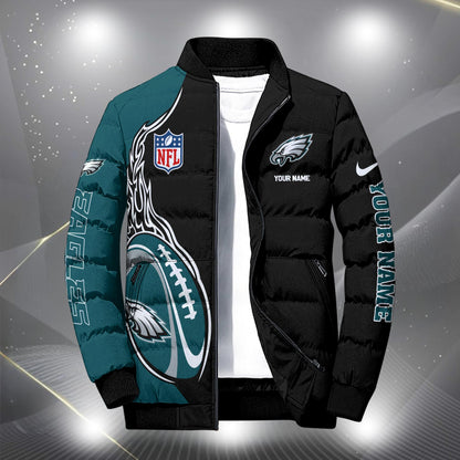 NFL x PHI Personalized Puffer Jacket HLP