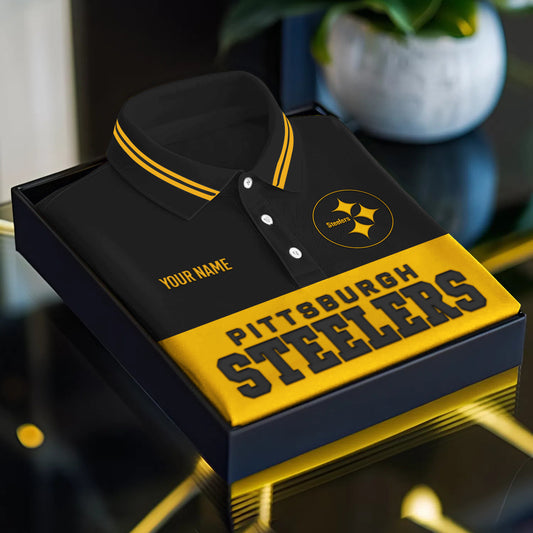 NFL x PIT Full Team 3D Printed Classic Polo Shirt V1 NAK NHM