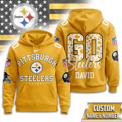 NFL x PIT Go Personalized Hoodie HLP