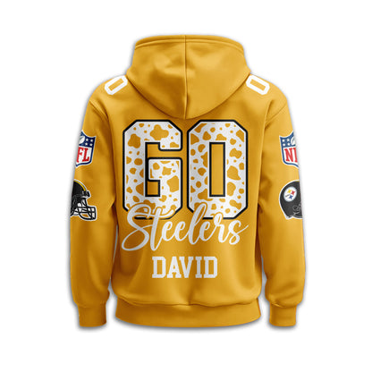 NFL x PIT Go Personalized Hoodie HLP