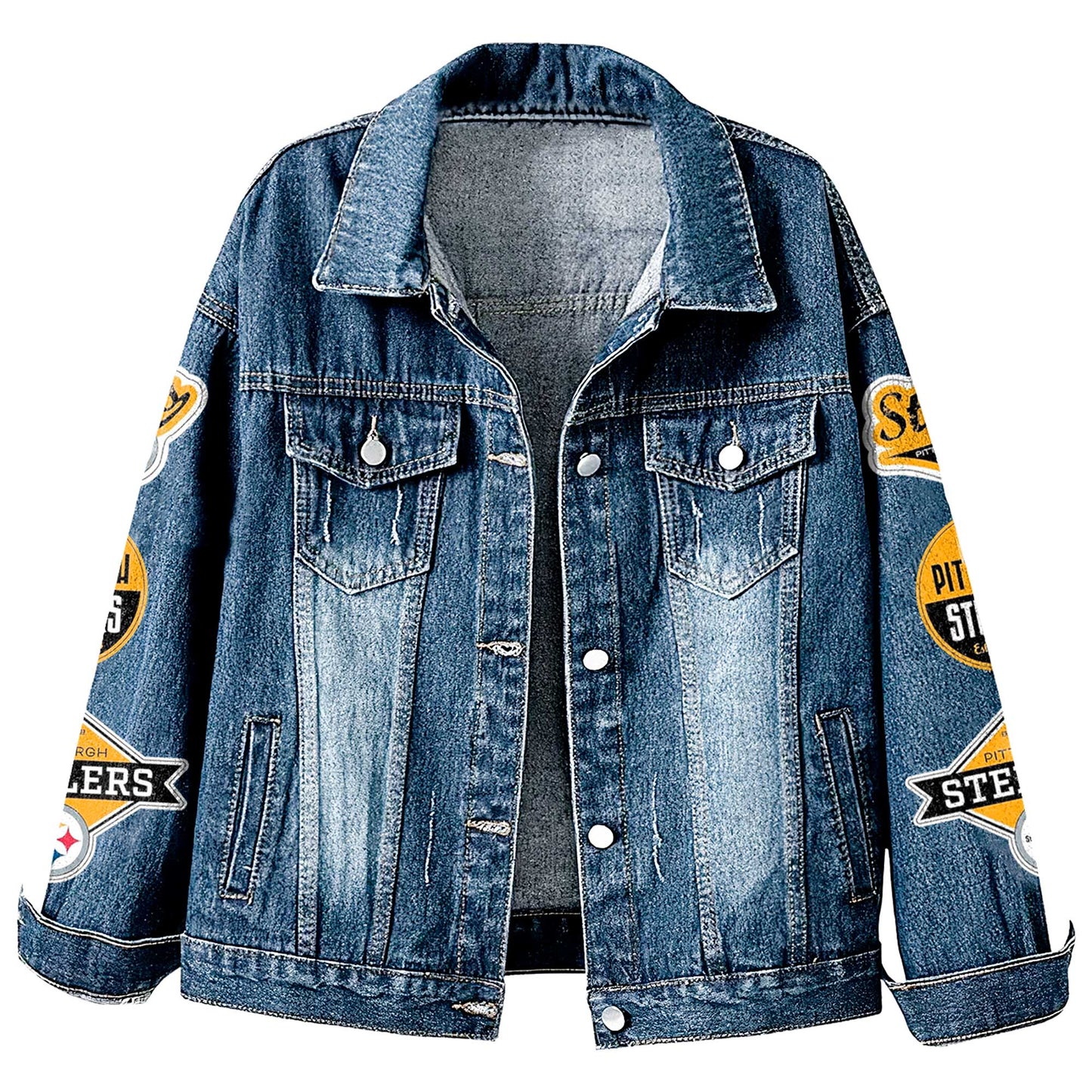 NFL x PIT The Terrible Towel Denim Jacket HLP