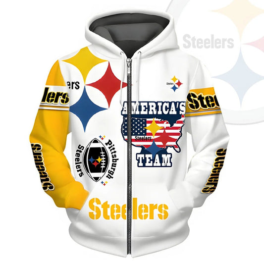 NFL x PIT V3 Zip Hoodie HLP