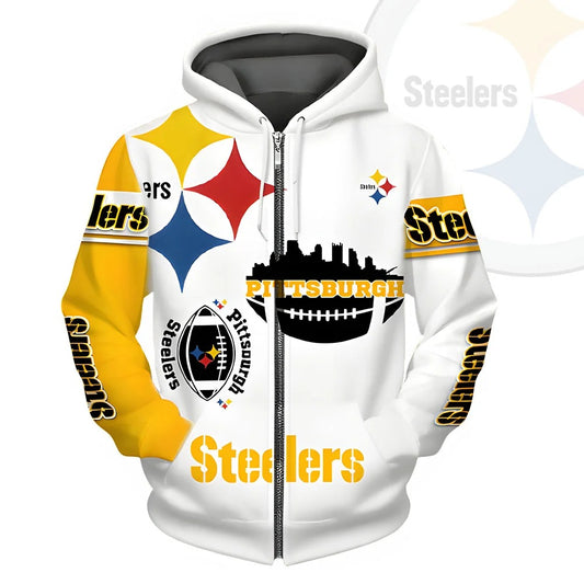 NFL x PIT V4 Zip Hoodie HLP