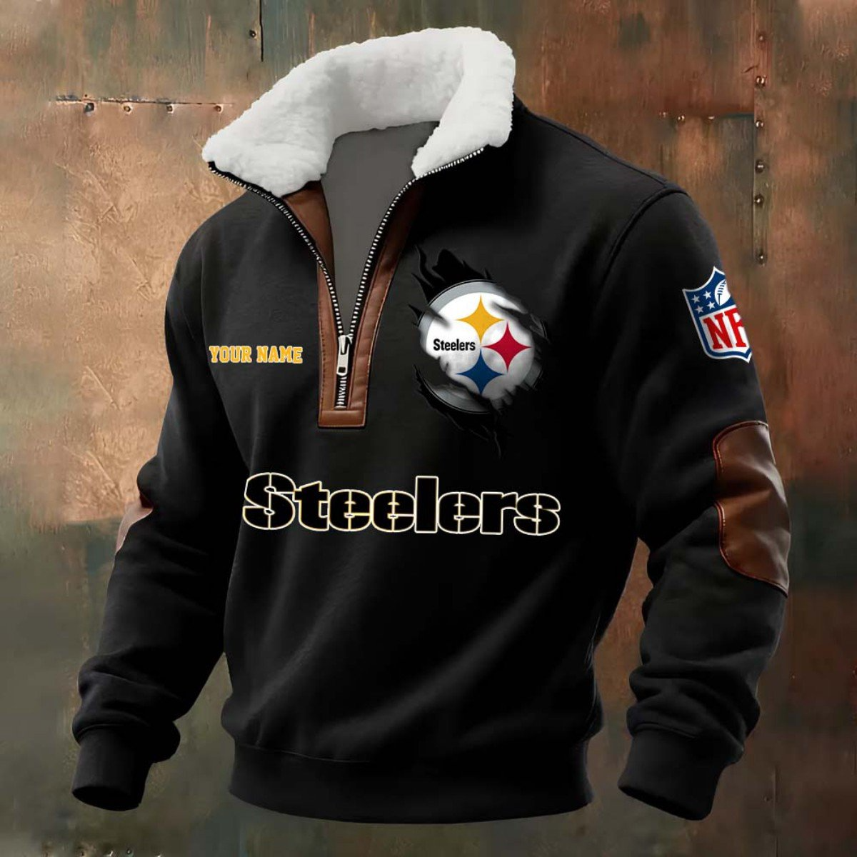 NFL x PS Fur Collar Sweatshirt V1 NAK