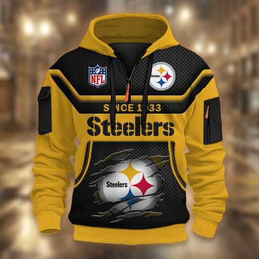 NFL x PS Multicolor Zip Hoodie Shirt DDT CTND