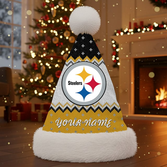 NFL x PS Personalized Santa Hat Christmas Gift For Fan V1 NAK