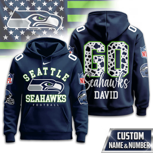 NFL x SEA Go Personalized Hoodie HLP