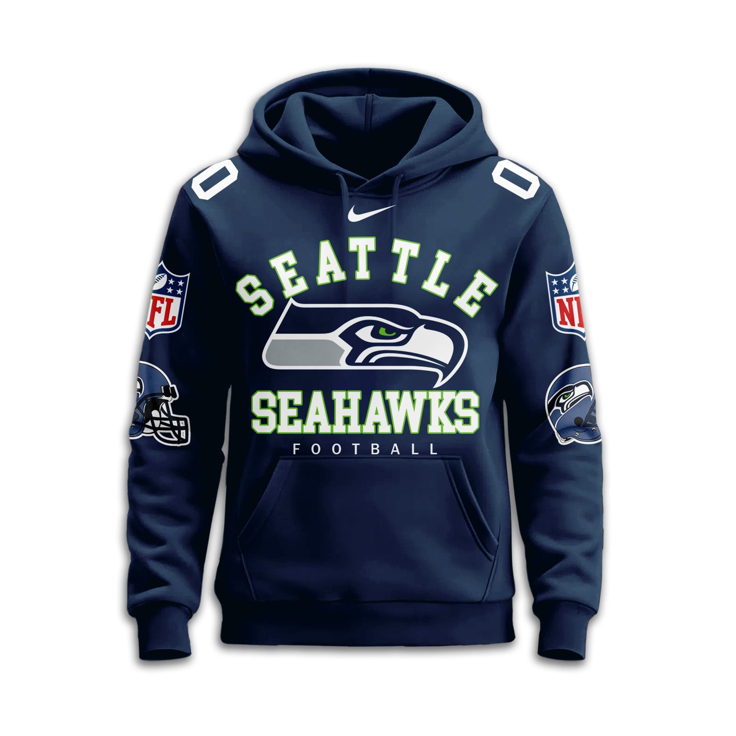 NFL x SEA Go Personalized Hoodie HLP