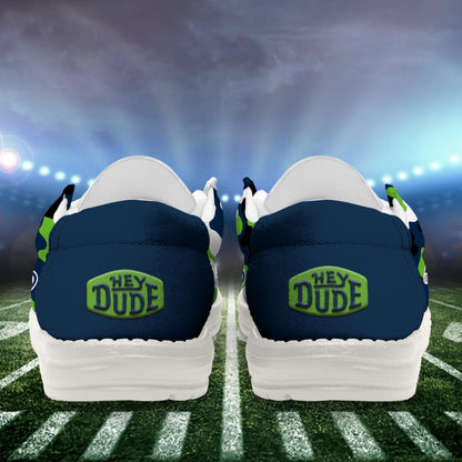 NFL x SEA Personalized Canvas Loafer Shoes HLP