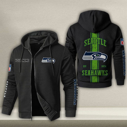 NFL x SEA Waffle Zip Hoodie HLP