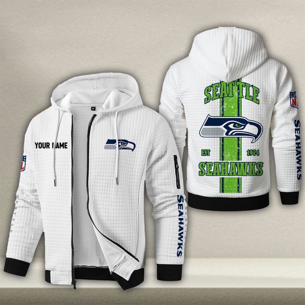 NFL x SEA Waffle Zip Hoodie HLP