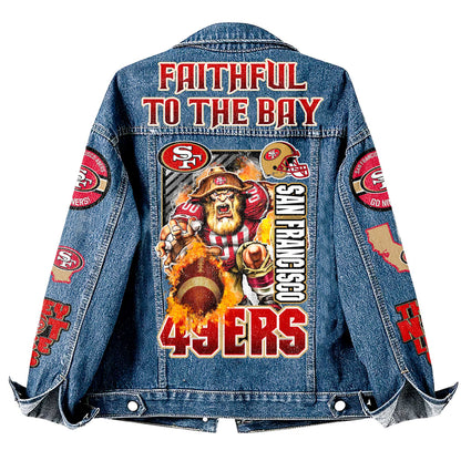 NFL x SF Faithful Denim Jacket HLP