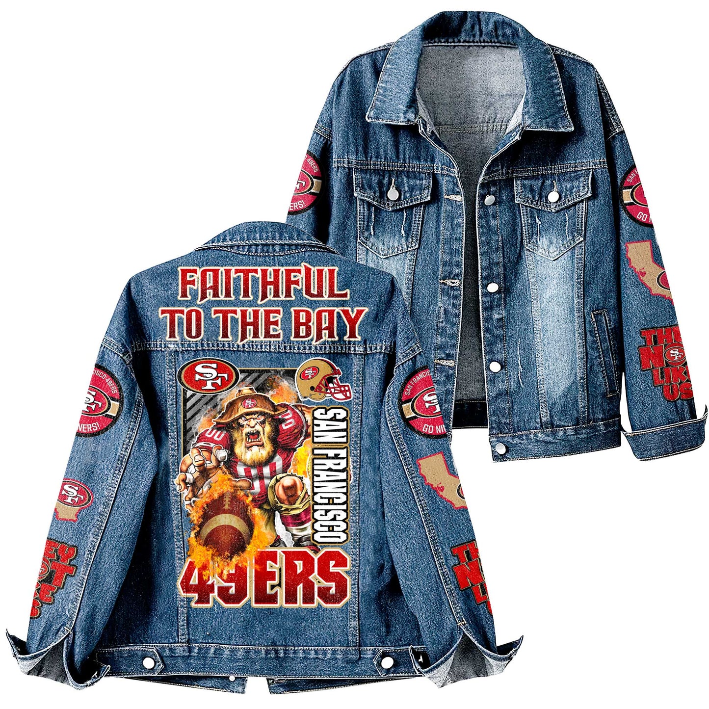 NFL x SF Faithful Denim Jacket HLP