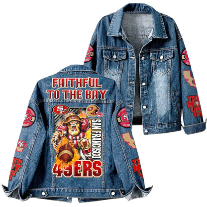 NFL x SF Faithful Denim Jacket HLP