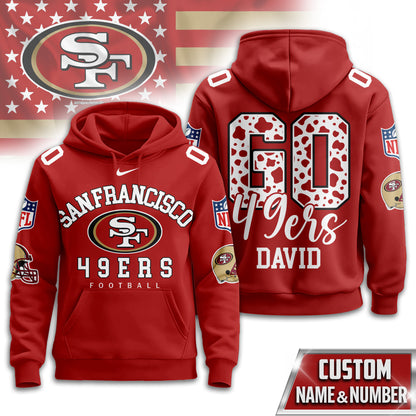 NFL x SF Go Personalized Hoodie HLP