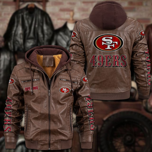 NFL x SF Leather jacket V1 NAK