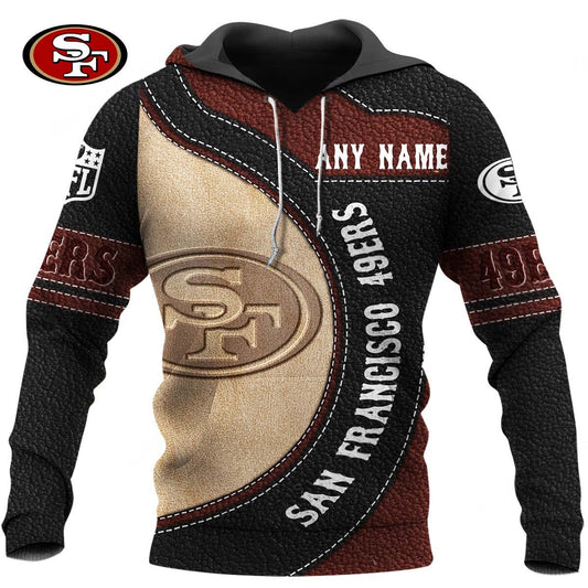 NFL x SF Leather Pride Personalized Hoodie HLP