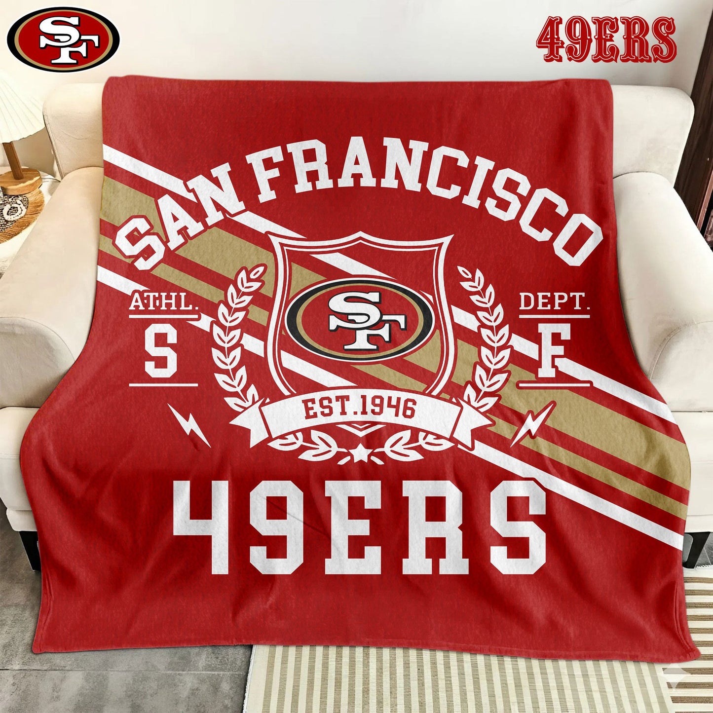 NFL x SF Legacy Fleece Blanket HLP 251025