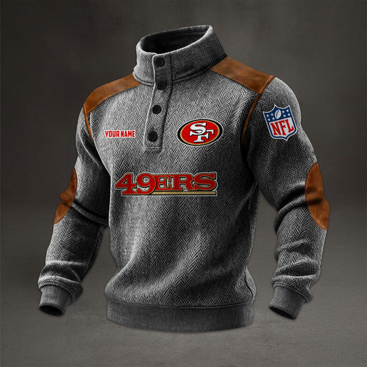 NFL x SF Men stand-up collar sweatshirt V1 NAK NHM