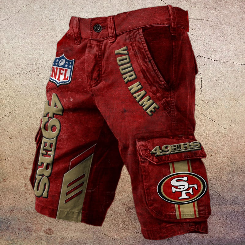 NFL x SF Personalized Cargo Shorts V1 NAK