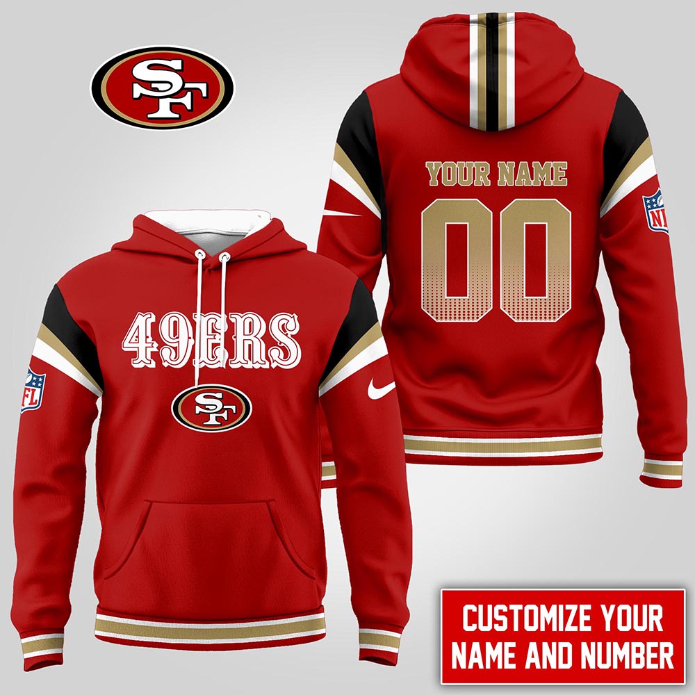 NFL x SF Personalized Hoodie HLP