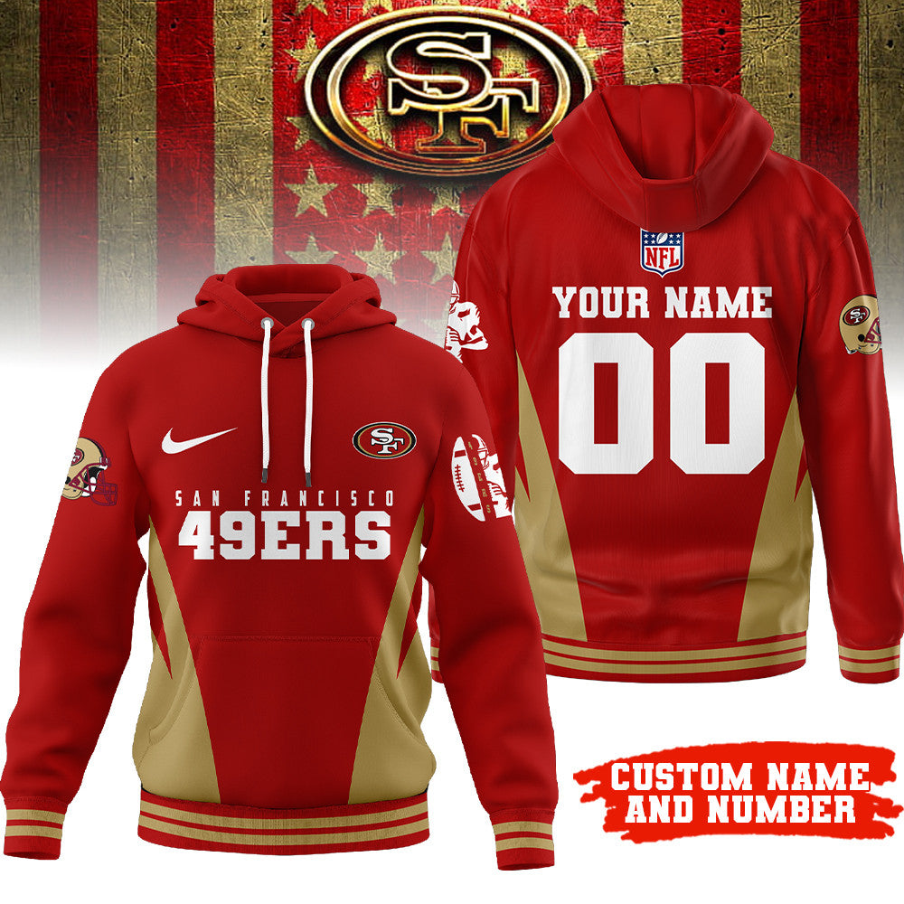 NFL x SF Personalized Hoodie HLP