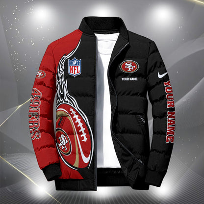 NFL x SF Personalized Puffer Jacket HLP