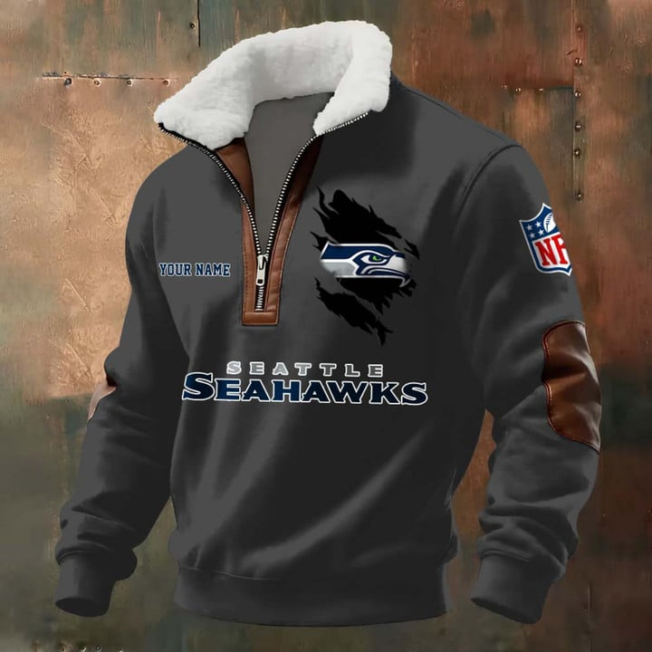 NFL x SS Fur Collar Sweatshirt V1 NAK