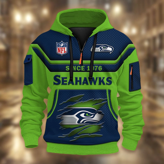 NFL x SS Multicolor Zip Hoodie Shirt DDT CTND