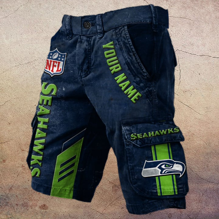 NFL x SS Personalized Cargo Shorts V1 NAK