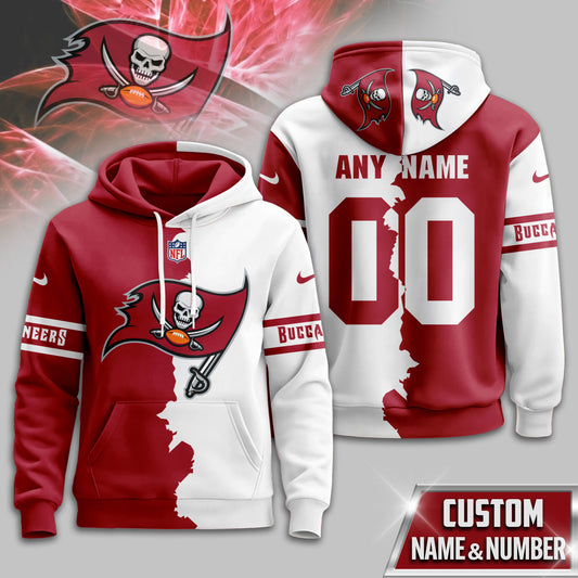 NFL x TB Split Personalized Hoodie HLP