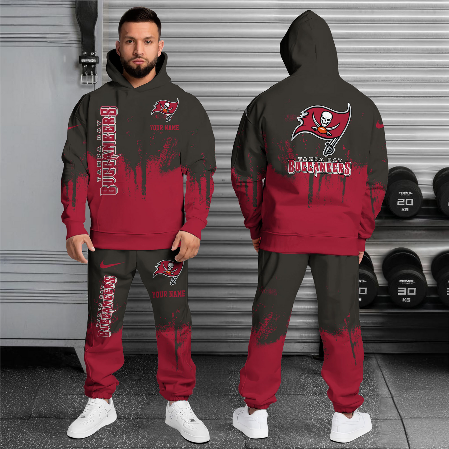 NFL x TBB Combo Hoodie And Sweatpants V1 NAK NHT